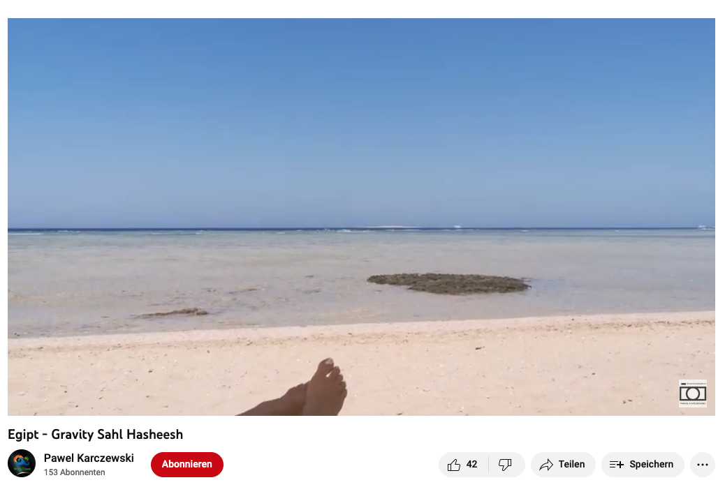 Sahl Hasheesh Gravity Hotel wunderschöne Video Aufnahmen von Pawel 